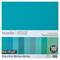 9 Packs: 100 ct. (900 total) Teal Palette 12" x 12" Cardstock Paper by Recollections™